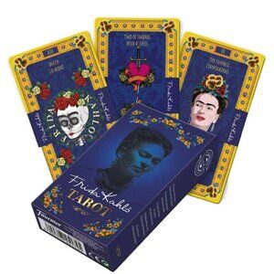 💀 Frida Kahlo Tarot Card Deck for Creativity, Art, Guidance (English/Spanish)💀